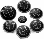 Bmw emblemen set van 7 logo's in full zwart of zwart wit, Ophalen of Verzenden, Nieuw, BMW