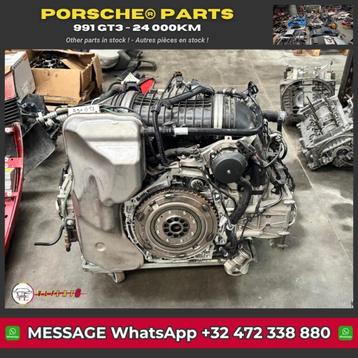 Porsche 991 GT3-motor — 24.000 km | HS-cilinderkop beschikbaar voor biedingen