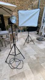 Studioflitsers, Audio, Tv en Foto, Fotografie | Fotostudio en Toebehoren, Ophalen, Gebruikt, Lamp of Flitsset