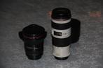 Canon EF lenses FF 70-200L, 17-40L, Enlèvement, Comme neuf, Autres types, Zoom