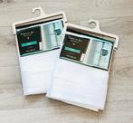 Rideaux voile voilage blanc transparent dolly 140 x 250 deco, Neuf, 100 à 150 cm, 200 cm ou plus, Blanc