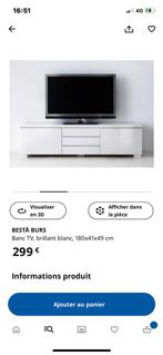 Meuble tv, Maison & Meubles, Armoires | Mobilier de télévision, Comme neuf