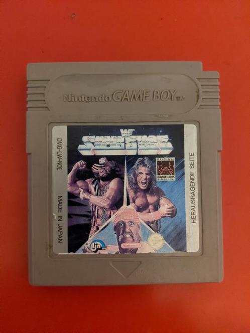 Wwf Super Stars voor Nintendo Game Boy., Consoles de jeu & Jeux vidéo, Jeux | Nintendo Game Boy, Reconditionné, Enlèvement ou Envoi