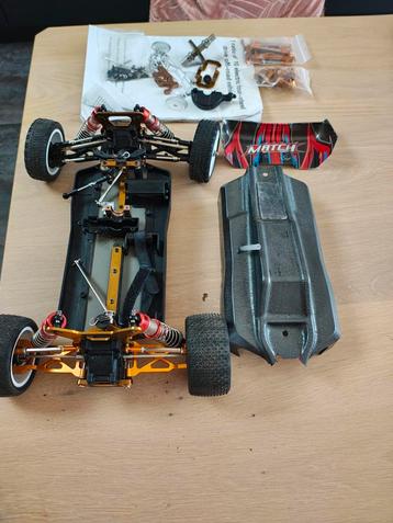 WL Toys 104001 - roller + upgrades 1/10 schaal buggy 4wd beschikbaar voor biedingen
