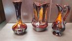 VALLAURIS PRACHTIGE SET (ONGESIGNEERD) VAN 3 STUKS, Antiek en Kunst, Antiek | Keramiek en Aardewerk, Ophalen of Verzenden