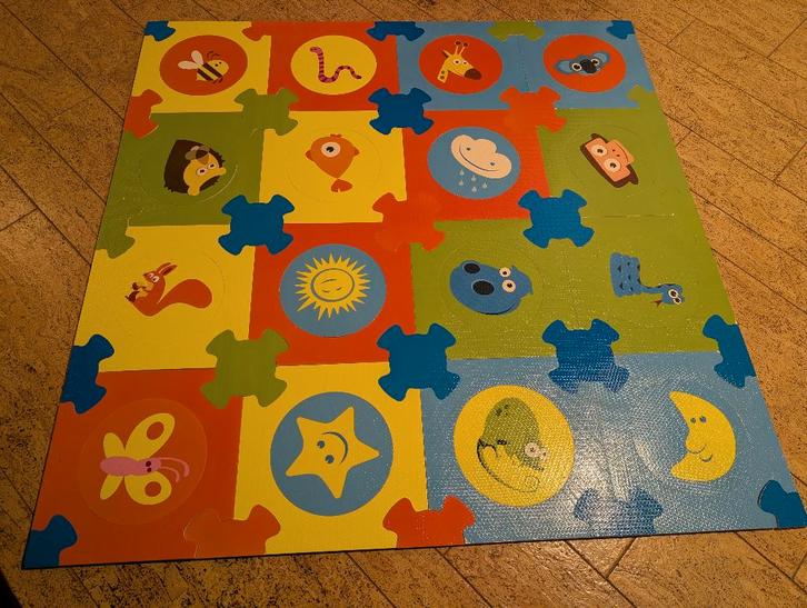 mat puzzeltegels baby, Kinderen en Baby's, Kinderspulletjes, Gebruikt, Ophalen of Verzenden