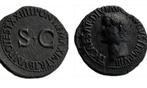 Romeinse Rijk…. As Tiberius Rome (14 -37 na Chr), Postzegels en Munten, Munten | Europa | Niet-Euromunten, Ophalen of Verzenden