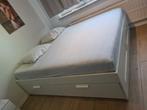 Brimnes bed 180x200 incl lattenbodem en matras, Huis en Inrichting, Ophalen, Zo goed als nieuw