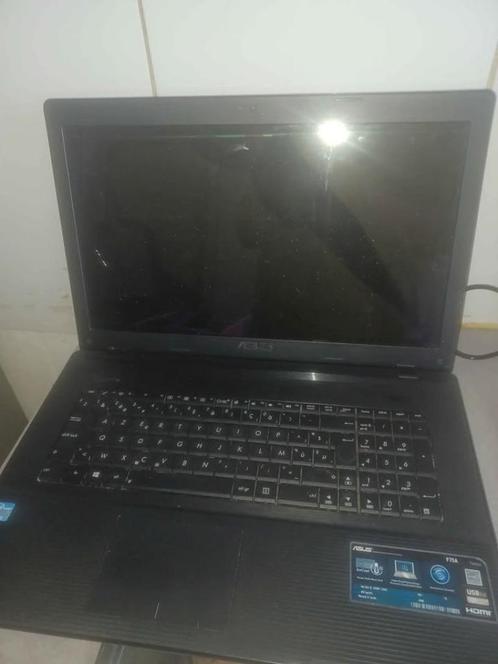 Pc portable asus à réparer ou pièces, Computers en Software, Windows Laptops, Niet werkend, 17 inch of meer, HDD, 2 tot 3 Ghz