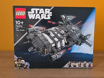 Lego Star Wars 75374 Onyx Cinder - sealed beschikbaar voor biedingen