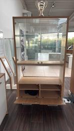 Armoire vitrine, Maison & Meubles, Enlèvement, Comme neuf, Chêne