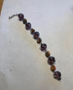 Leuke armband, Ophalen of Verzenden, Gebruikt, Paars, Staal