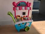 VTech schep en leer ijscokar, in perfecte staat, als nieuw, Kinderen en Baby's, Speelgoed | Vtech, Ophalen of Verzenden, Zo goed als nieuw