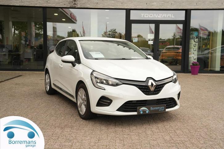 Renault Clio 1.6 E 140 PK BUSINESS LEDER-STOF/NAVI/LANE KEE, Auto's, Renault, Bedrijf, Clio, ABS, Adaptieve lichten, Airbags, Airconditioning