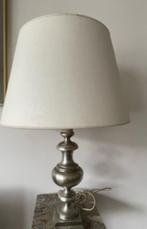 Lampe de table en étain, Enlèvement, Utilisé, Métal, 50 à 75 cm