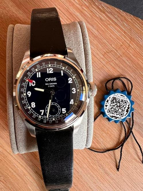 Oris big crown pointer date kaliber 403, Handtassen en Accessoires, Horloges | Heren, Zo goed als nieuw, Polshorloge, Overige merken