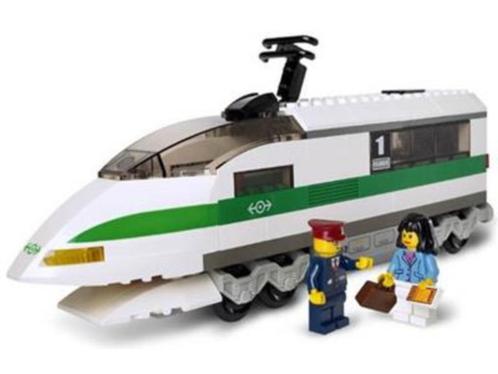LEGO 9v train trein 4511 Hight Speed Train, Kinderen en Baby's, Speelgoed | Duplo en Lego, Zo goed als nieuw, Lego, Complete set