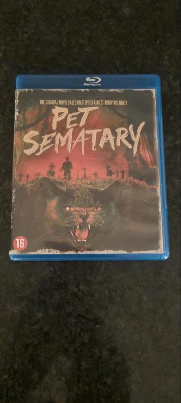 Pet Sematary Stephen King blu ray NL FR 1e versie beschikbaar voor biedingen