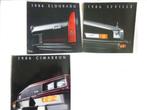 Cadillac, Chevrolet, Oldsmobile, Ford-USA, 12 brochures 1986, Verzenden, Gelezen, Chevrolet