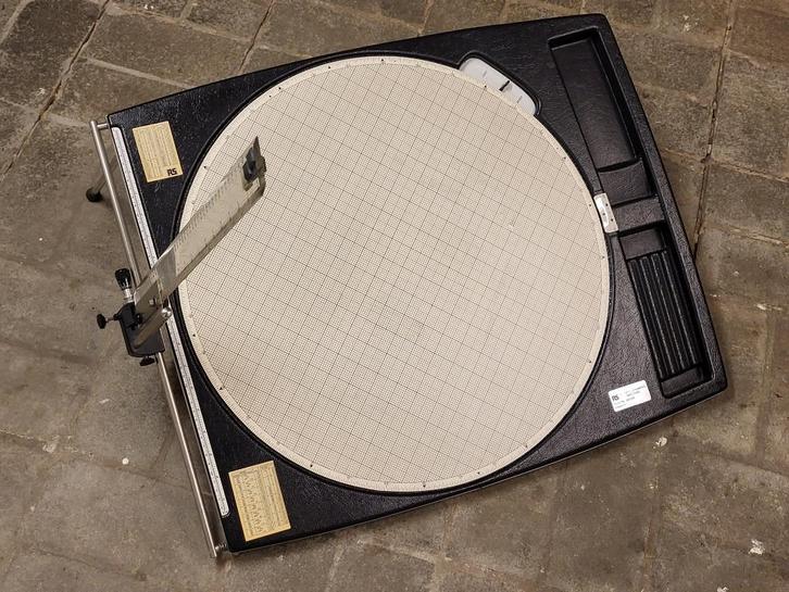 TEKENBORD MET DRAAISCHIJF, Antiek en Kunst, Antiek | Gereedschap en Instrumenten, Ophalen