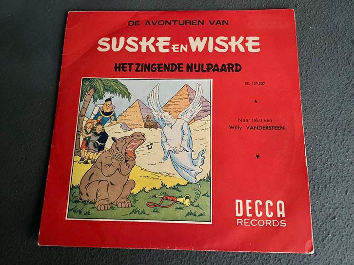 ♦️S&W 🗯 Zeldzame LP DECA RECORDS 🎶, Collections, Personnages de BD, Utilisé, Autres types, Bob et Bobette, Enlèvement ou Envoi