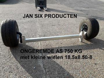 Wiel voor aanhanger 18.5X8.5-8 nr 7 6 PR beschikbaar voor biedingen