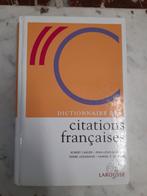 Dictionnaire des citations francaises Larousse, Ophalen of Verzenden, Zo goed als nieuw