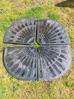 4 parasol stenen, Tuin en Terras, Ophalen, Zo goed als nieuw