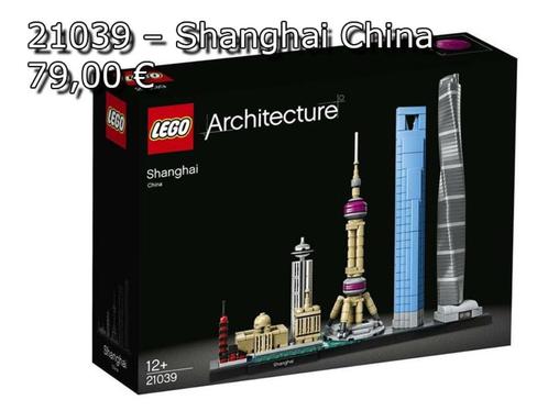 Lego Architecture - 21039 Shanghai China, Enfants & Bébés, Jouets | Duplo & Lego, Neuf, Lego, Ensemble complet, Enlèvement ou Envoi