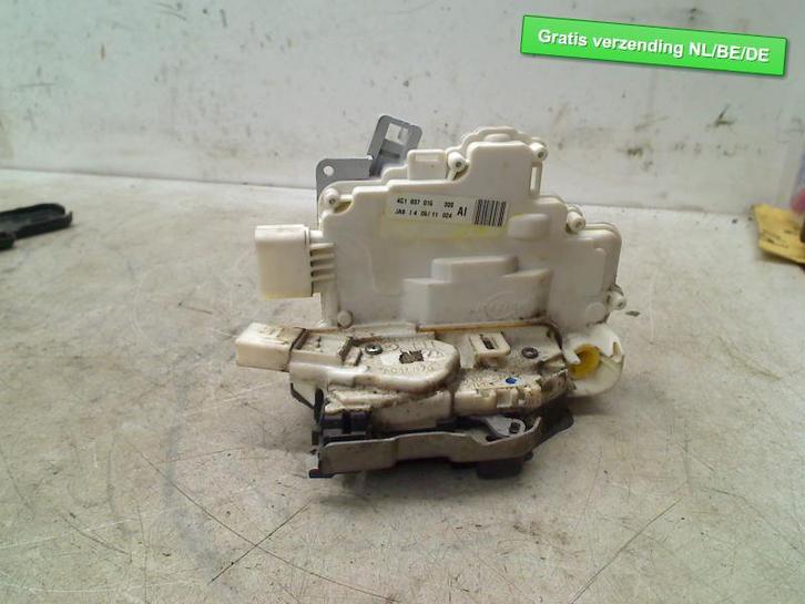 PORTIERSLOT LINKS VOOR Audi A6 (C7) (4G1837015), Auto-onderdelen, Carrosserie, Audi, Voor, Links, Gebruikt