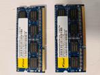 2 x 4 GB Laptop RAM, Computers en Software, RAM geheugen, Ophalen of Verzenden, Zo goed als nieuw, Laptop, 4 GB