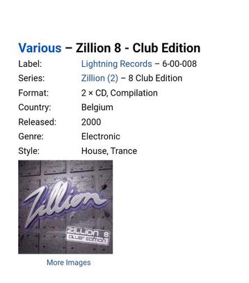 Zillion 8 cd, Cd's en Dvd's, Ophalen of Verzenden
