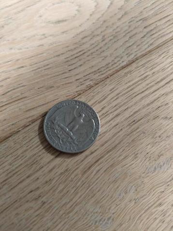 Munt USA 1/4 dollar kwartaal Washington 1967 beschikbaar voor biedingen