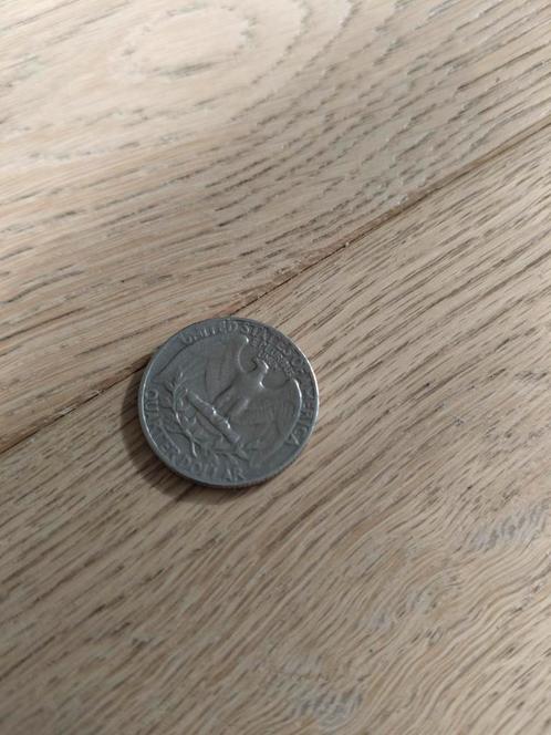 Munt USA 1/4 dollar kwartaal Washington 1967, Postzegels en Munten, Munten | Europa | Niet-Euromunten, Ophalen