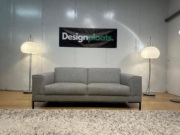 Canapé 2 places Aikon laine Ploeg gris clair Design on Stock, 100 à 125 cm, Bankstel Zetel Sofa Hoekbank Design Bank, Enlèvement ou Envoi