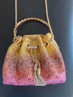 Feestelijke clutch met steentjes, Handtassen en Accessoires, Tassen | Damestassen, Ophalen, Nieuw, Overige kleuren, Avondtasje