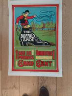 affiche La chaussure Buffalo, Donkersteeg 1 GAND, 1920, Envoi