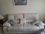 Lederen sofa, Ophalen, Gebruikt, Driepersoons, Leer