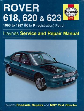 HAYNES SERVICE EN REPAIR MANUAL ROVER 610 * 620 & 623 . disponible aux enchères