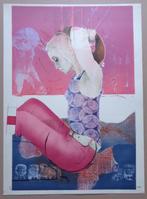 POL MARA / SENSUELE VROUW / KLEURLITHO / 74x54cm / SIG, Ophalen of Verzenden