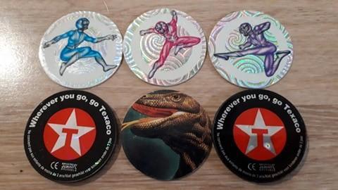 Flippo's Texaco uit 1995 * 6 stuks, Verzamelen, Flippo's, Olympic, Ophalen of Verzenden