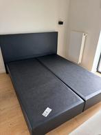 Boxspring zwart, Maison & Meubles, Chambre à coucher | Lits boxsprings, Noir, Enlèvement, Utilisé