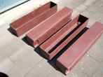 4 ETERIT BLOEMBAKKEN, Ophalen, Minder dan 30 cm, Nieuw, 60 tot 100 cm