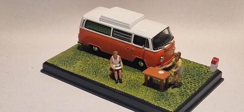 Volkswagen Transporter T2 Camper, Hobby en Vrije tijd, Modelauto's | 1:43, Zo goed als nieuw, Ophalen of Verzenden