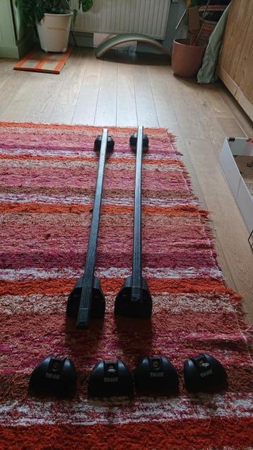 Thule SquareBar 127 cm + set rapid System beschikbaar voor biedingen