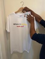 Wit T-shirt, Kleding | Heren, T-shirts, Andere, Maat 48/50 (M), Wit, Nieuw