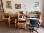 Houten bureau meubel, Ophalen, Gebruikt