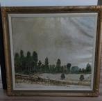 GESIGNEERD LANDSCHAP SCHILDERIJ - "TOPPER", Huis en Inrichting, Ophalen, Zo goed als nieuw, Schilderij
