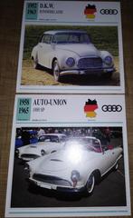 2 verzamelkaarten: automerk Auto Union, Ophalen of Verzenden, Zo goed als nieuw, Auto's