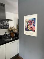 Mooi schilderij stil leven fles wijn bloemen Wendy Hoile, Antiek en Kunst, Ophalen